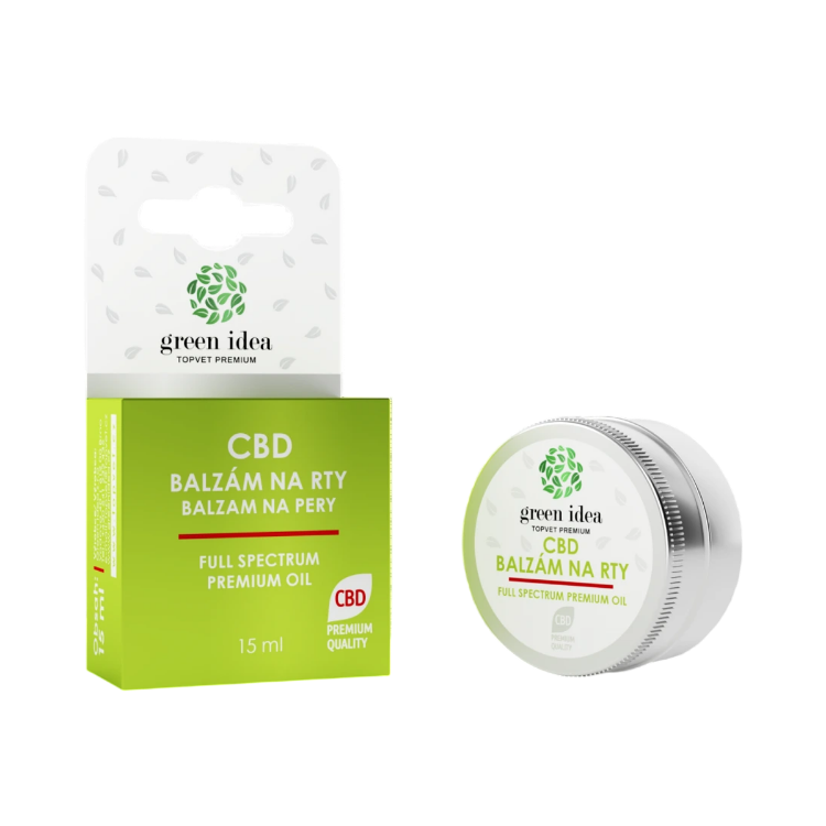 Kép Green idea CBD ajakbalzsam 15 ml