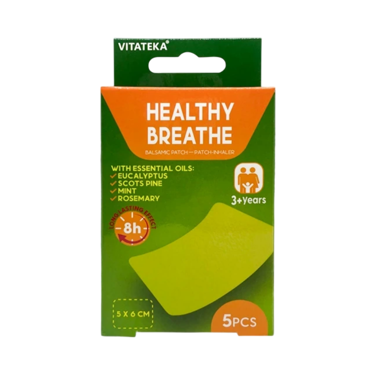 Kép Healthy Breathe – aromaterápiás inhalációs tapasz – 5 db – Vitateka