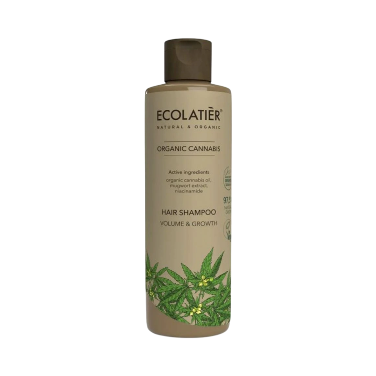 Kép Ecolatier Organic Cannabis volumen- és hajnövekedést támogató sampon - 250 ml