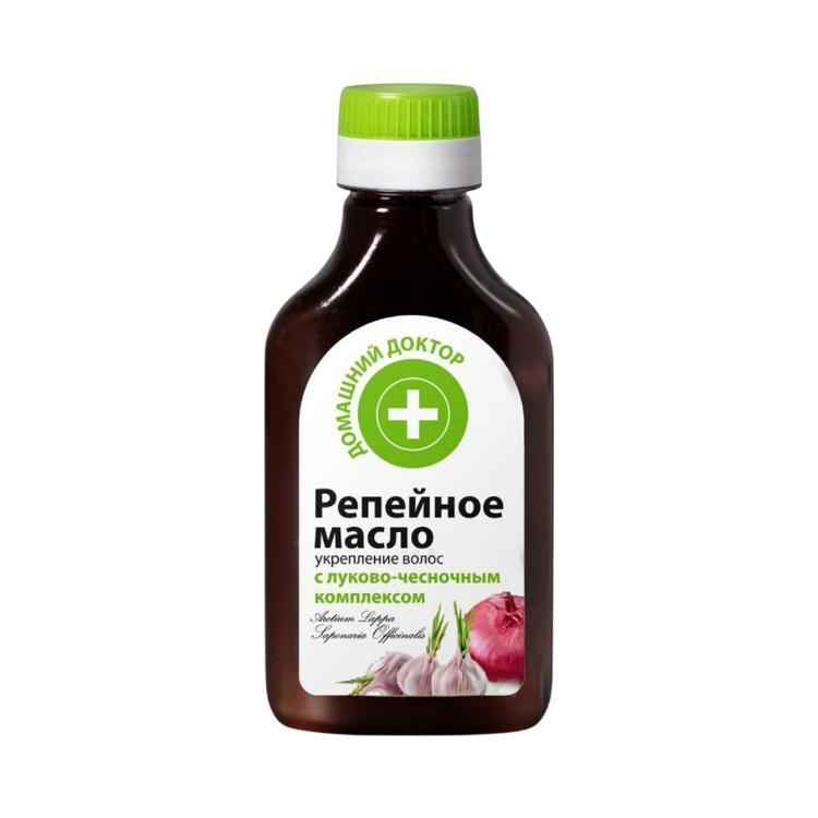 Kép The Doctor Health and Care Domáci doktor bojtorjánolaj hajra, erősítő hagymával és fokhagymával - 100 ml